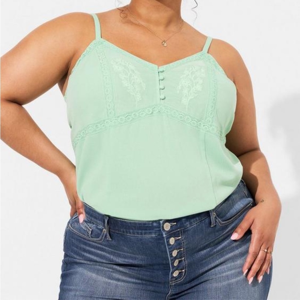 Crinkle Gauze Babydoll Tank Top